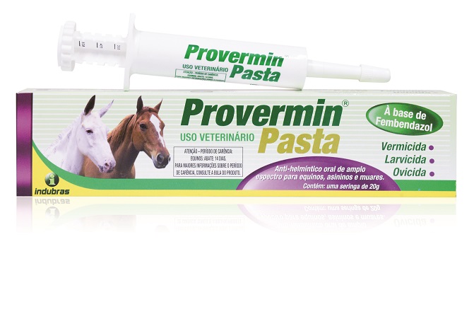Ivermectan Pasta Equinos - UCB, Tratamento e controle de verminoses